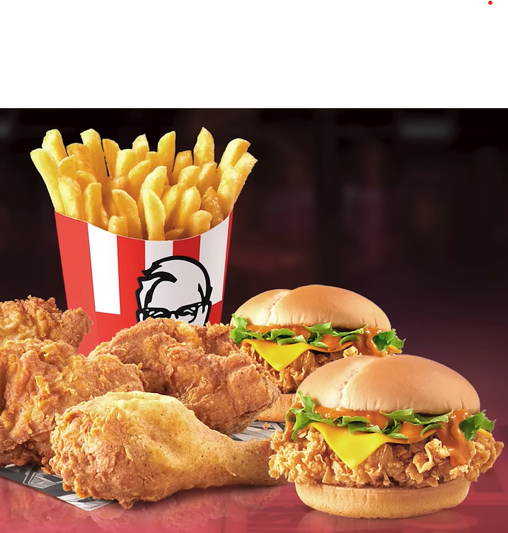 KFC menu prices
