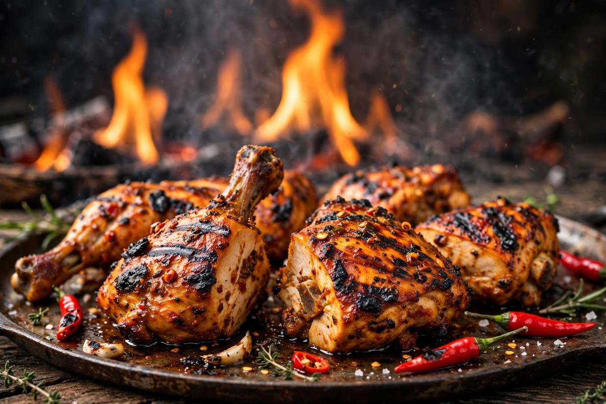 Nandos menu prices South Africa - flame grilled peri peri chicken